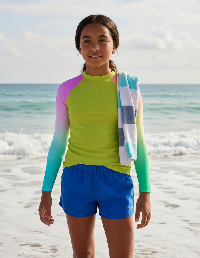 Rashguard — Youth Acacia Prism