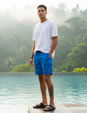 Aqua men's swim trunks