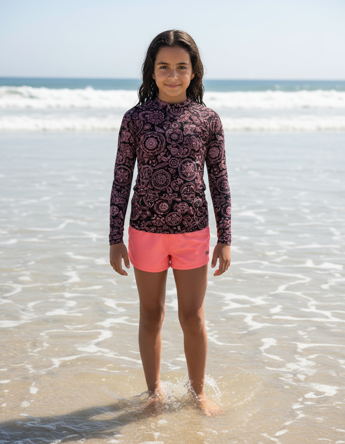 Rashguard — Youth Millennial Pink