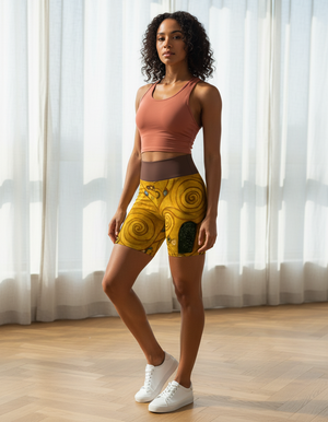 Elysium Yoga Shorts Yoga Shorts — Dripper