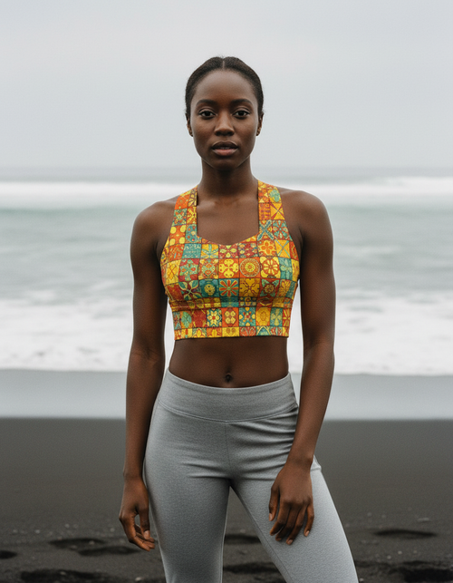 Chroma Longline Sports Bra Longline Sports Bra — Dripper