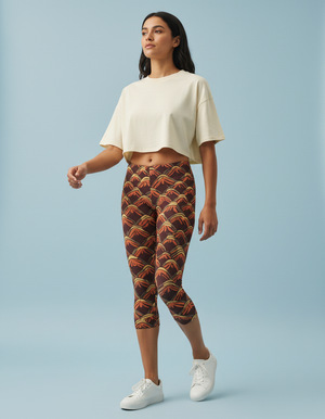 Coral Kairo leggings