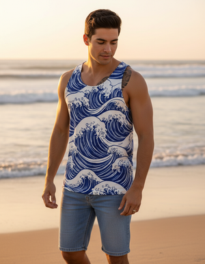 Men's Isamu men's tank tops