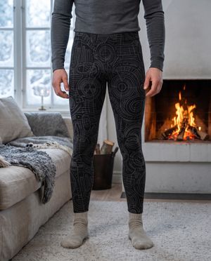 Blueprint Base Layer Men's Leggings — Lolekai