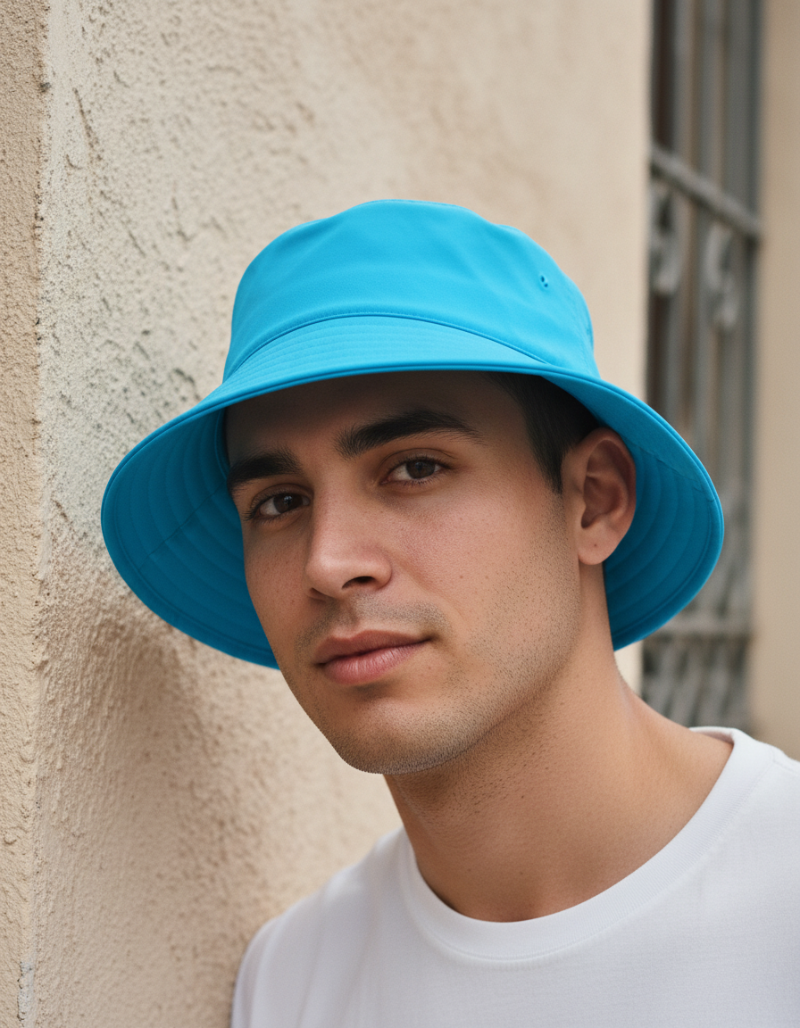 Bucket hat in Capri