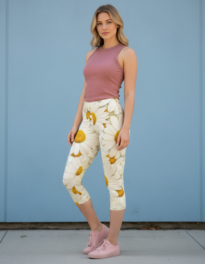 Sprout Capri Leggings Capri Leggings — Dripper