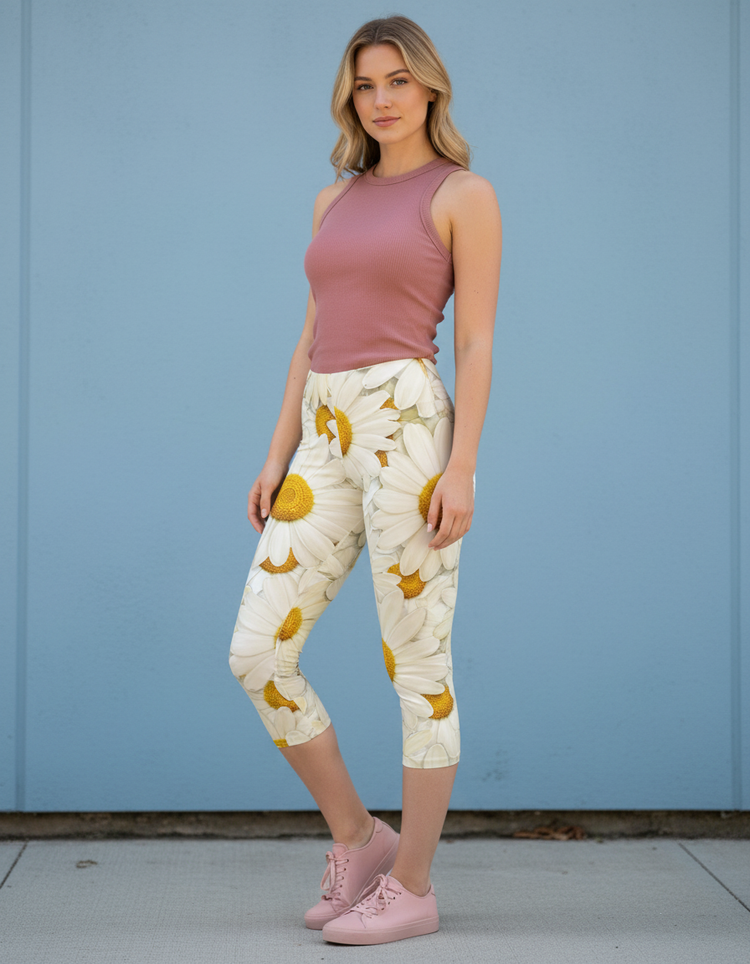 Women's Daisy Capri Leggings