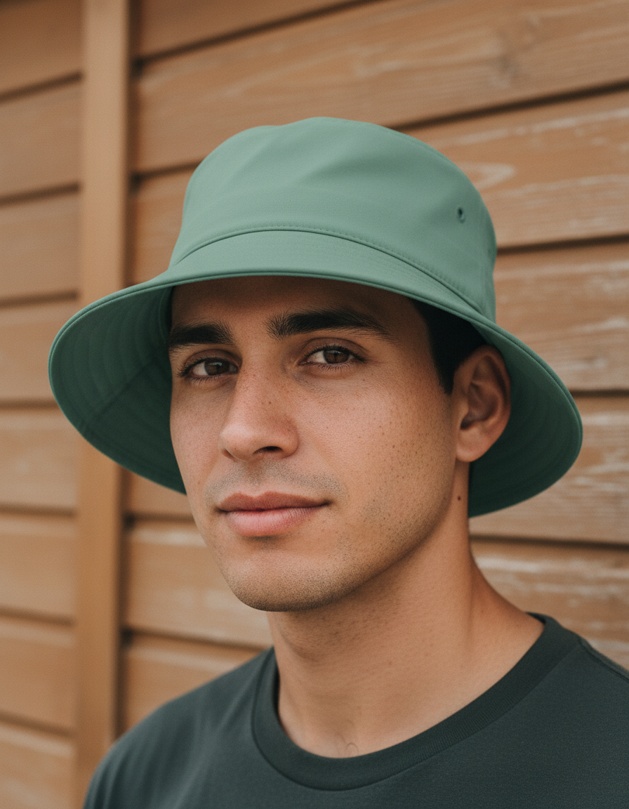 Bucket hat in Tourmaline