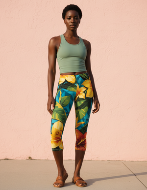 Bora Capri Leggings Capri Leggings — Dripper
