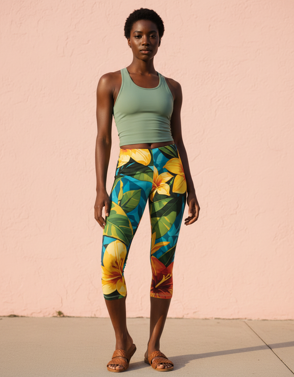 Gauguin Collection capri leggings