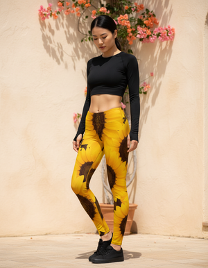 Petal Leggings Women's Leggings — Dripper