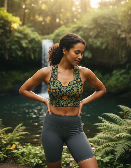 Ivy Sports Bra Longline Sports Bra — Dripper
