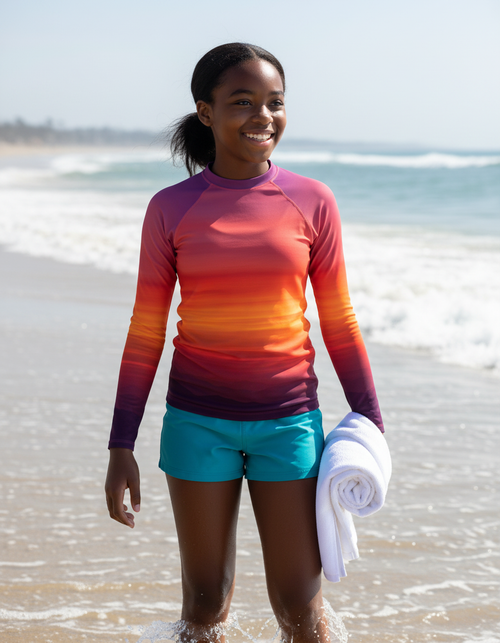 Solstice Youth Rash Guard Youth Rash Guard — Dripper