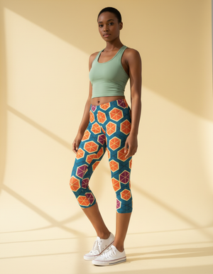 Aoi Capri Leggings Capri Leggings — Dripper