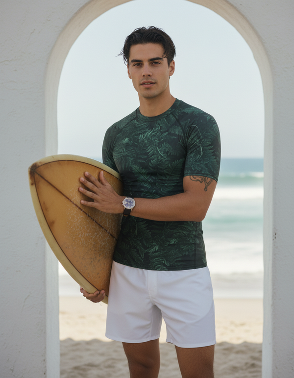 Men's Fern Rash Guard