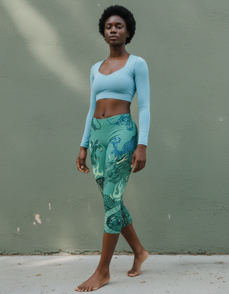 Women's Dragon's Lair Capri Leggings