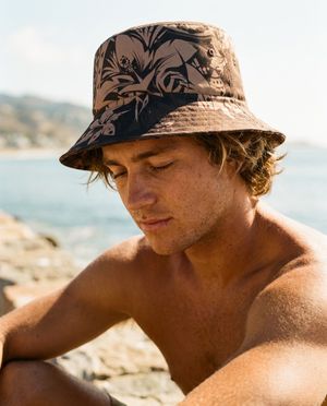 Coffee Bean Koa Lehua bucket hats