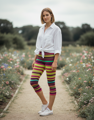 Electric Fuchsia Eclipse leggings