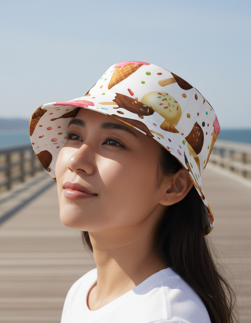 Sundae Bucket Hat bucket hat