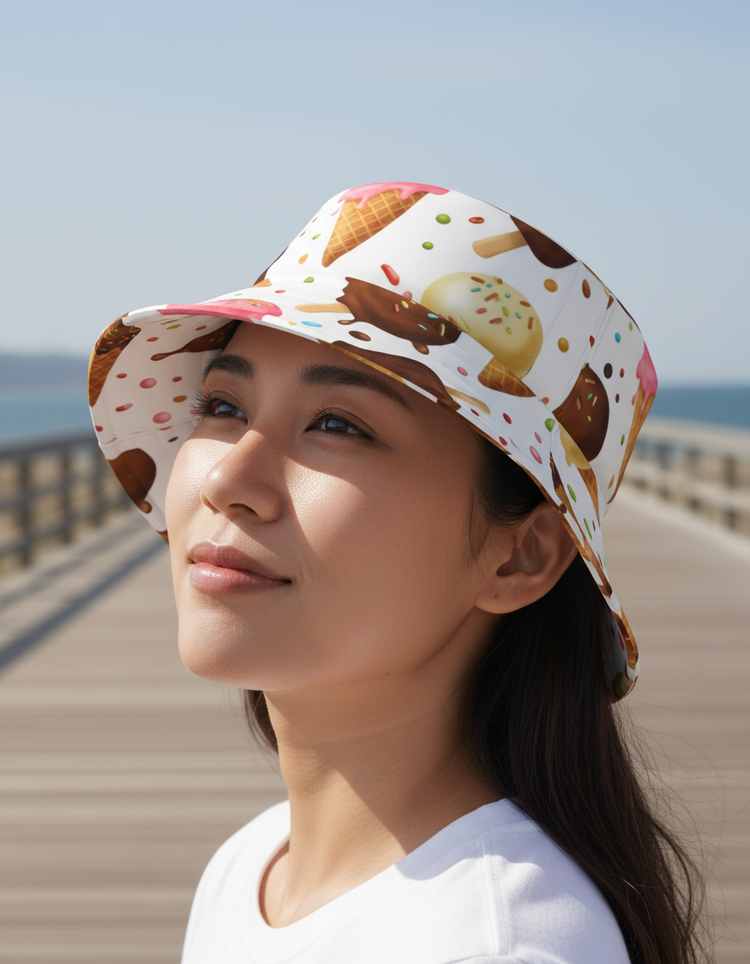 Sweet Delight Sundae Bucket Hat