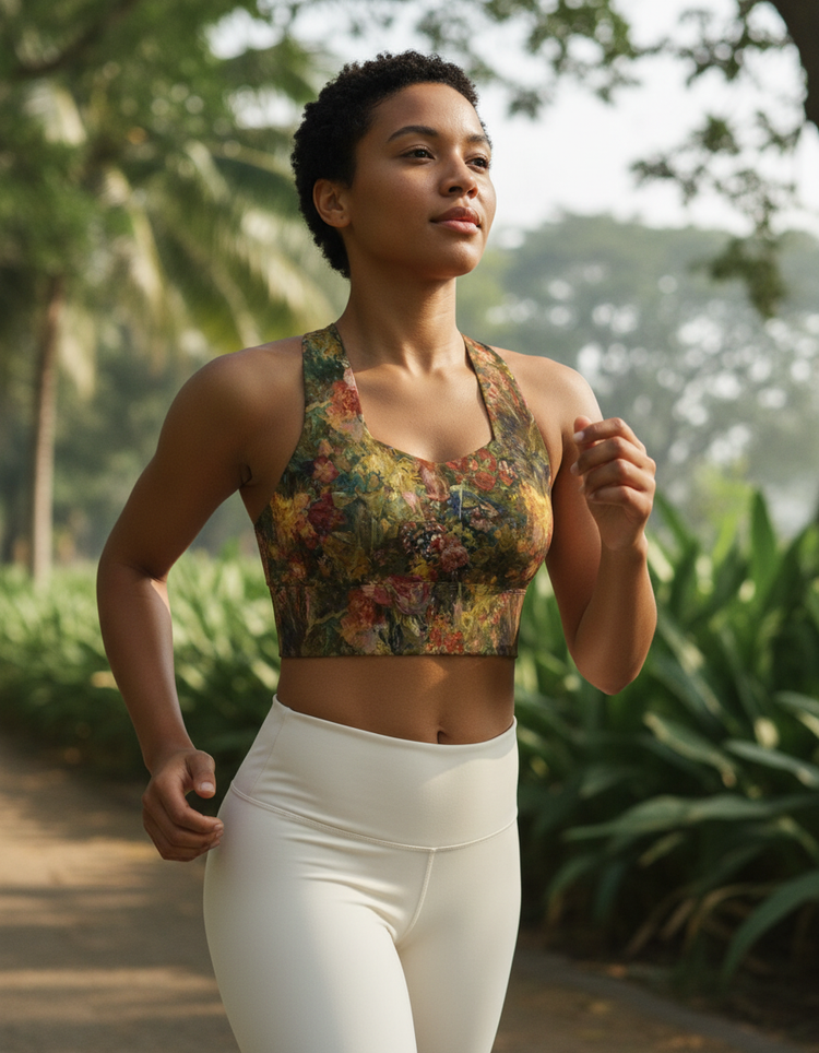 Wavesong Serenade Longline Sports Bra