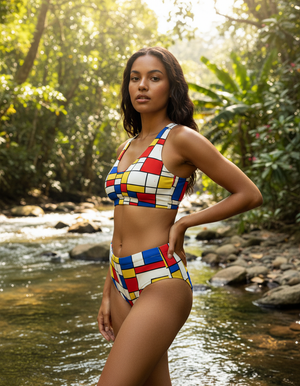 Unity High-Waisted Bikini High-Waisted Bikini — Dripper