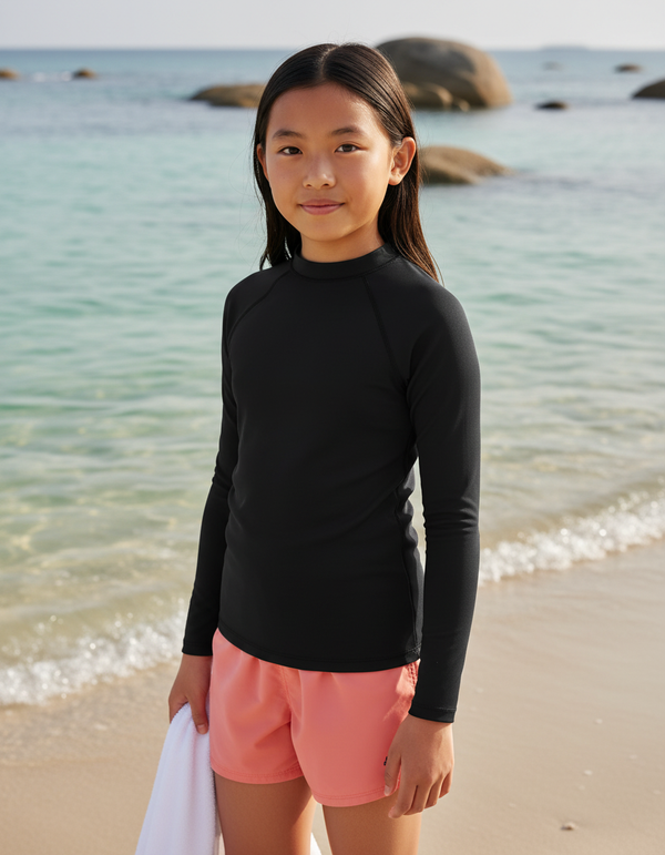Girls Ink Rash Guard