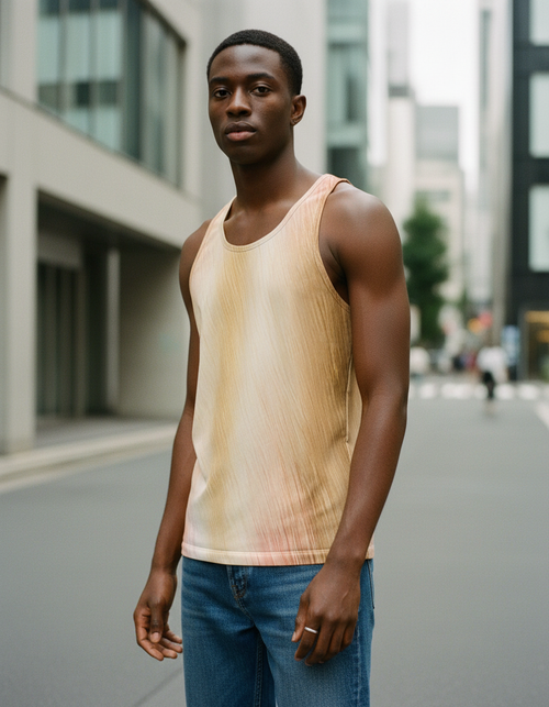 Amber Haze Prism Tank Top Men's Tank Top — Dripper