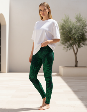 Emerald Leggings Women's Leggings — Dripper