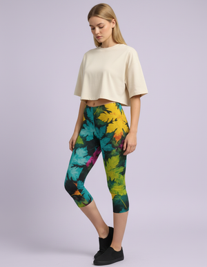 Eclipse Capri Leggings Capri Leggings — Dripper