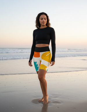 Serenade Yoga Shorts Yoga Shorts — Dripper