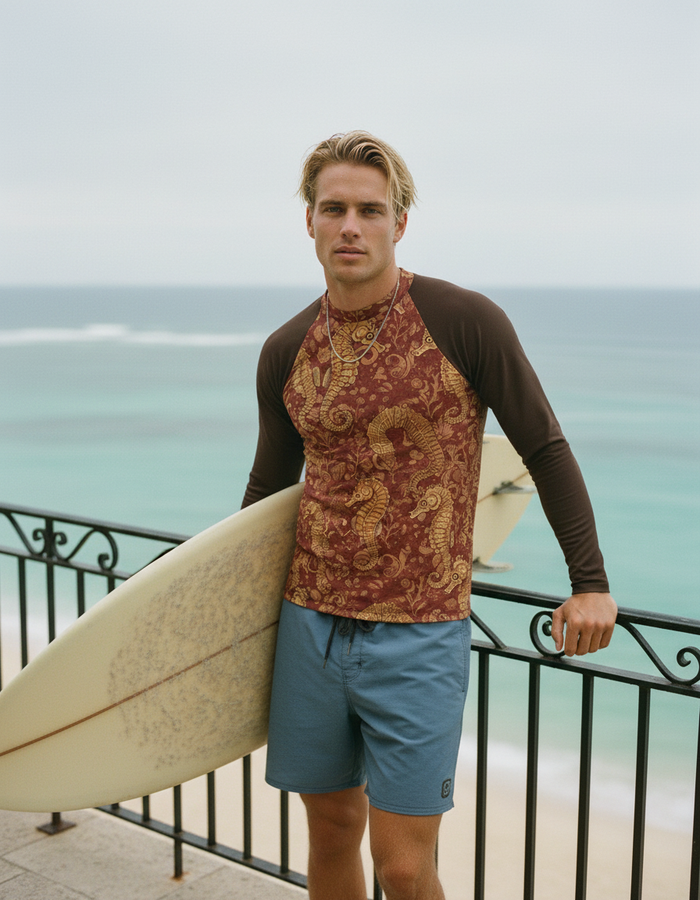Rashguard — Men's Muskmelon Triton