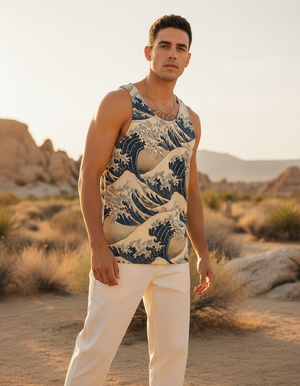 Crest Tank Top Men's Tank Top — Dripper