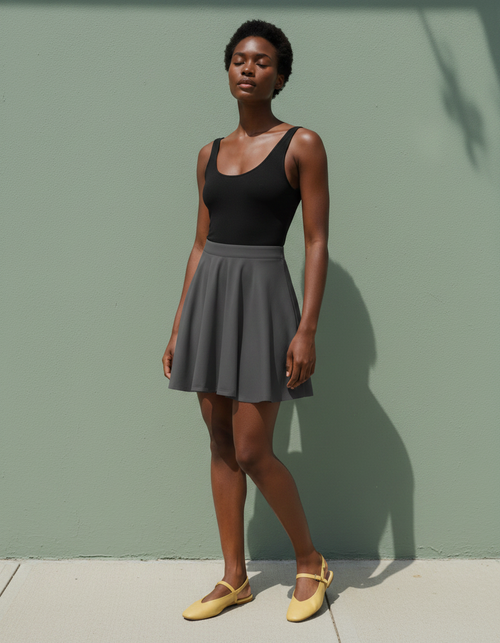 Graphite Beach Skirt