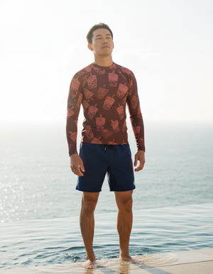 Mochi Rash Guard Men's Rashguard — Dripper