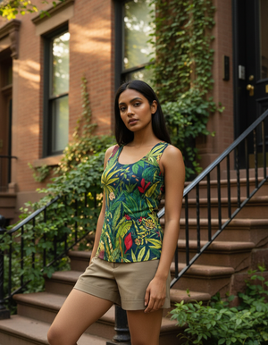 Treetop Tank Top Women's Tank Top — Dripper