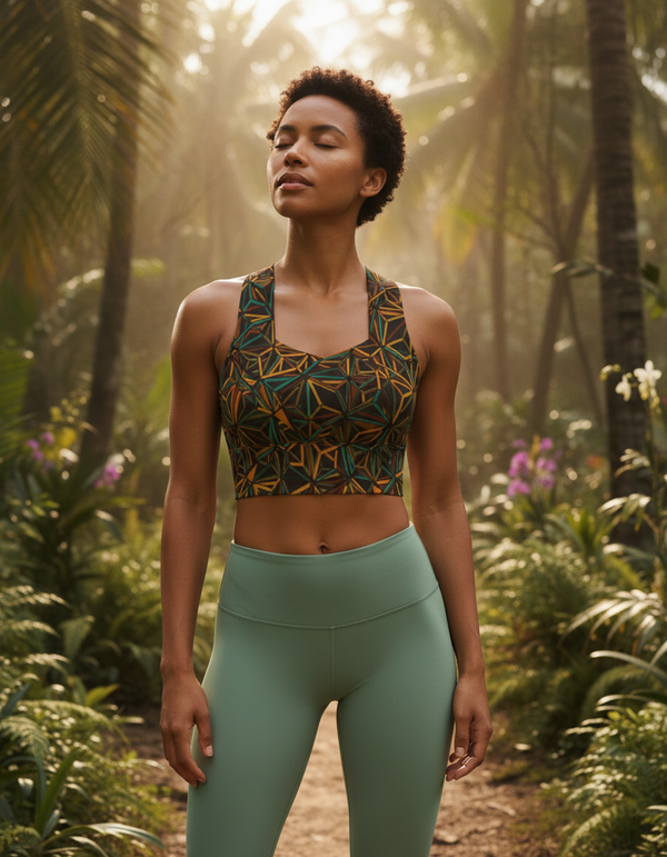 Sayagata longline sports bras