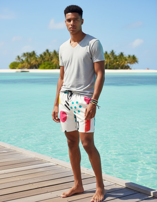 Men's Swim Trunks in Mingle