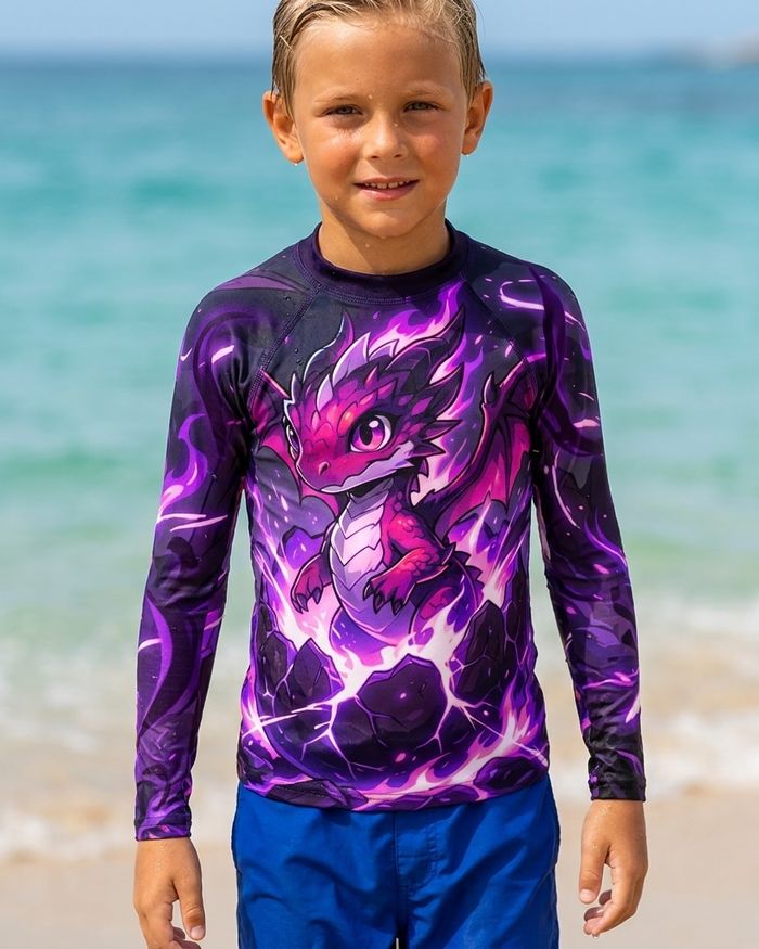 Rashguard — Boys Shadow Baby Dragon