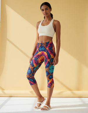 Jhalak Capri Leggings Capri Leggings — Dripper