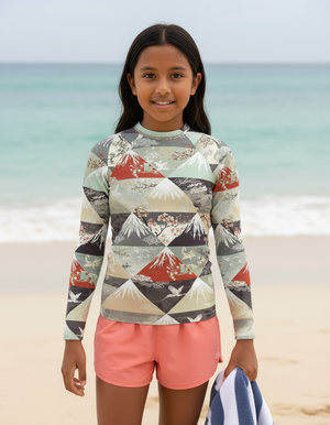 Angora Zenith Rash Guard Youth Rash Guard — Dripper