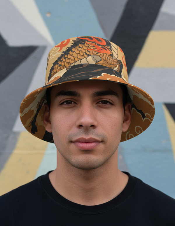 Kirin Rising bucket hats
