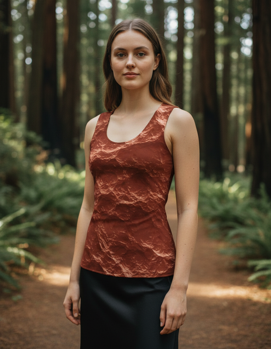 Coral Eclipse Tank Top Women's Tank Top — Lolekai