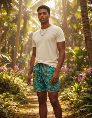 Istanbul men's swim trunks