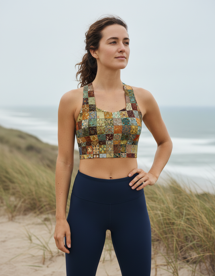 Starlit Dream Celeste Longline Sports Bra