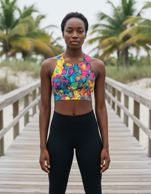 Elysium longline sports bras