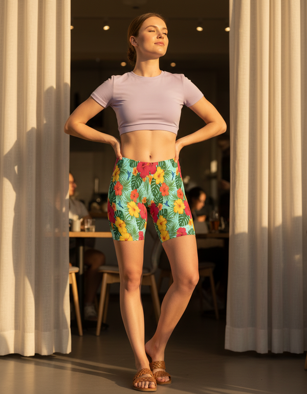 Tropical Collection short shorts