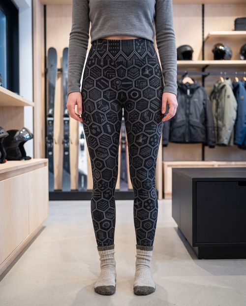 Graphite Hexmesh Base Layer Bottoms