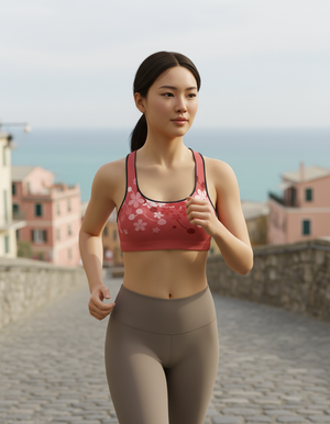 Lava Falls Blossom sports bras
