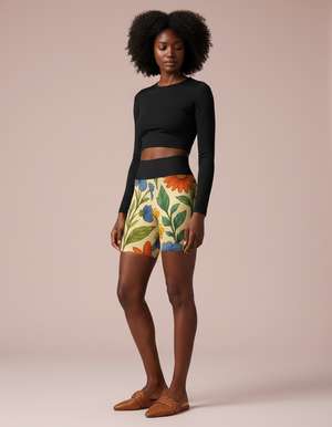 Verdure Yoga Shorts Yoga Shorts — Dripper